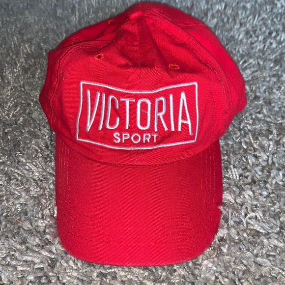 Victoria's Secret Accessories - Victoria’s Secret Sport Red Hat Cap